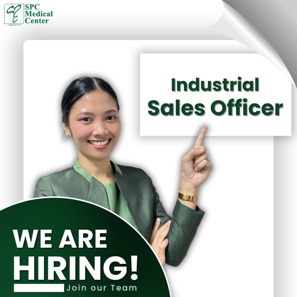 INDUSTRIAL SALES OFFICER - Poster